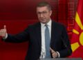 Mickoski herkozen als leider van rechtse VMRO-DPMNE