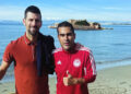De nieuwe carrière van de Olympiakos-held van de stranden met Djokovic