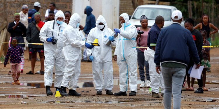 Gewapende aanval in Zuid-Afrika eist 9 doden en 10 gewonden