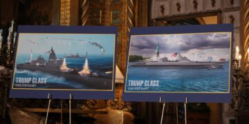 Nieuwe Amerikaanse oorlogsschepen: laser, railgun en hypersonische raketten (foto’s)