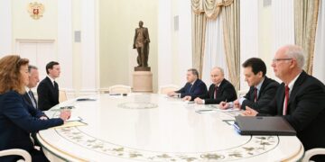 Vitkovs ontmoeting met Poetin in het Kremlin