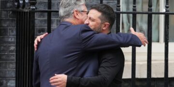 Zelenskyy’s UK bezoek cruciaal voor vredesdeal