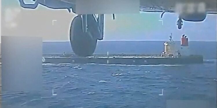 Amerikaanse haven ontvangt in beslag genomen tanker