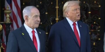 Netanyahu en Trump bespreken vredesplan voor Gaza in Mar-a-Lago