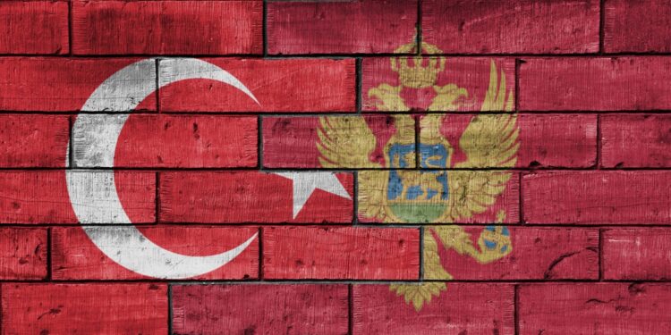 Visumvrijstelling Montenegro voor Turkse burgers