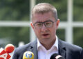 Christian Mickoski herkozen als leider van rechtse VMRO-DPMNE in Noord-Macedonië