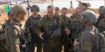IDF-chef: Gele demarcatielijn in Gaza vormt nieuwe grens met Israël