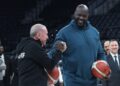 Erdogan speelt basketbal met Shaquille O’Neal in Turkije