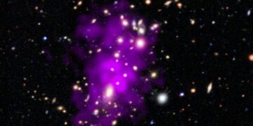 NASA viert nieuwjaar met kosmische champagneviering