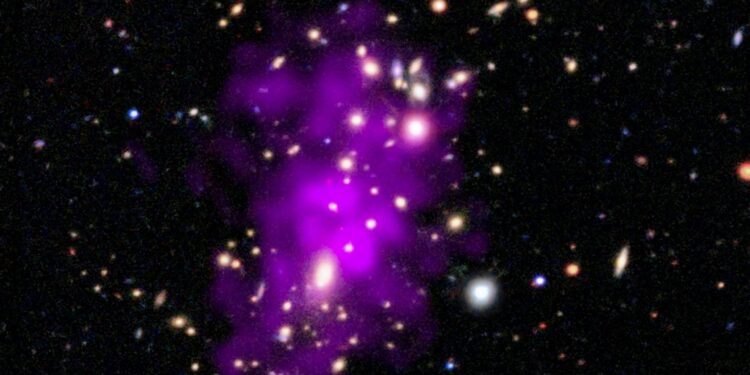 NASA viert nieuwjaar met kosmische champagneviering