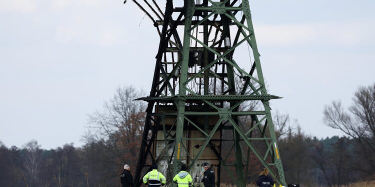Berlijnse black-out door brandstichting