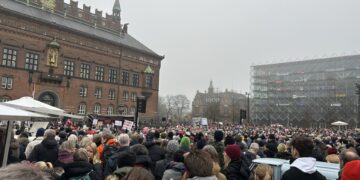 Demonstraties in Kopenhagen voor Groenland