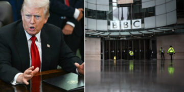 BBC vraagt Amerikaanse rechtbank Trumps rechtszaak van 10 miljard af te wijzen