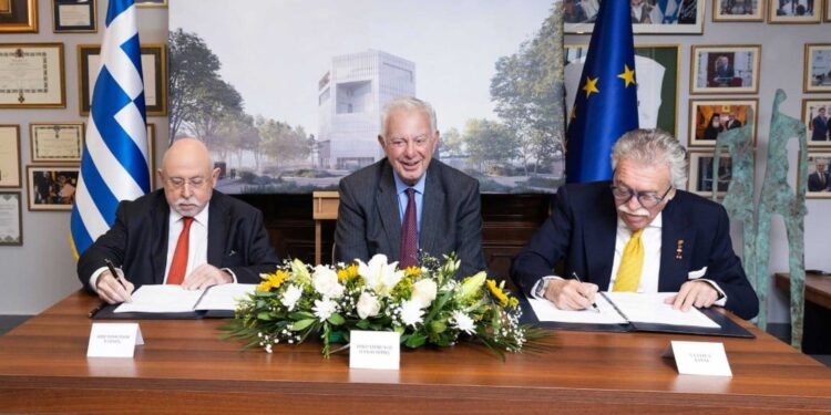 Holocaust Museum van Griekenland gebouwd door Israëlitische gemeenschap Thessaloniki