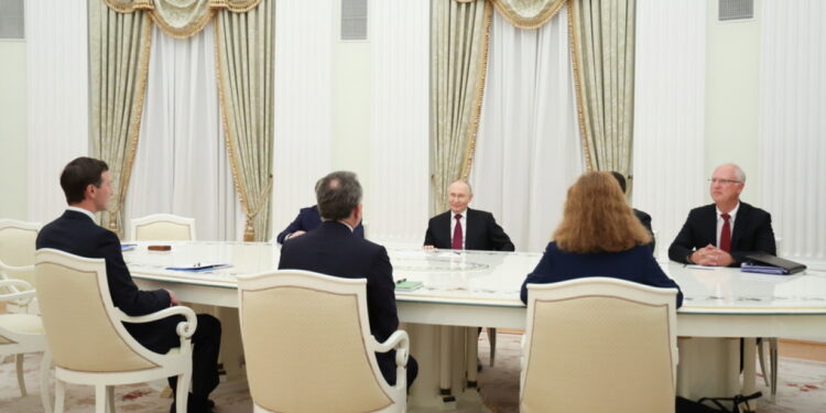 Ontmoeting met Poetin en Witkov: een bijzondere ontmoeting op donderdag