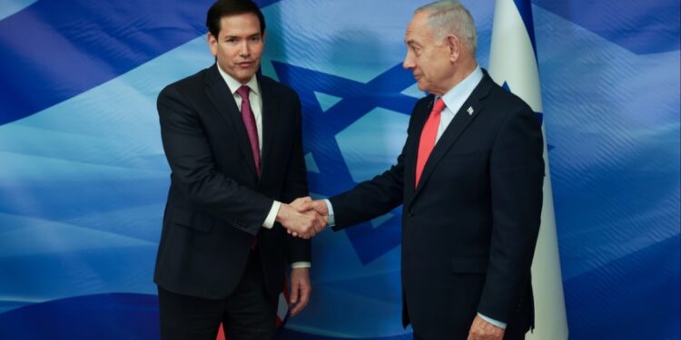 Belangrijke gespreksonderwerpen tussen Rubio en Netanyahu: Iran, Gaza en Syrië