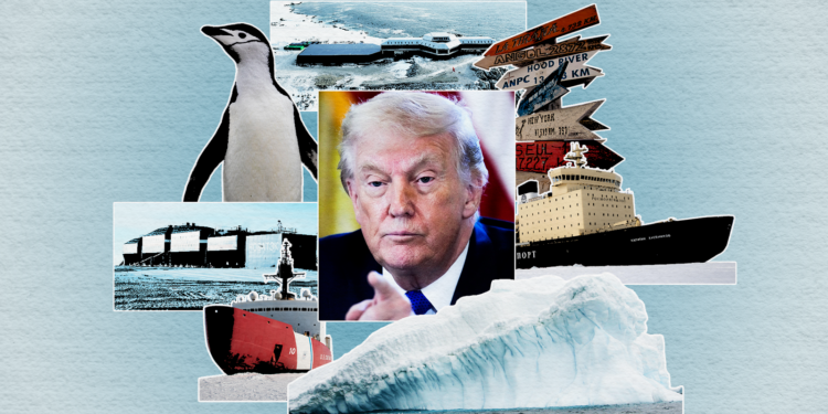 Geeft Amerika Antarctica op aan rivalen?