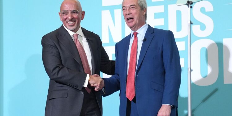 Onrust bij Reform: Zahawi-defectie leidt tot laagste peil in maanden