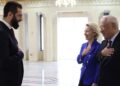 Ontmoeting Ursula von der Leyen met Ahmad al-Sharaa in Syrië