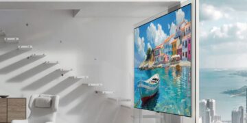 High-tech TV: LG’s Wallpaper TV met AI-technologie