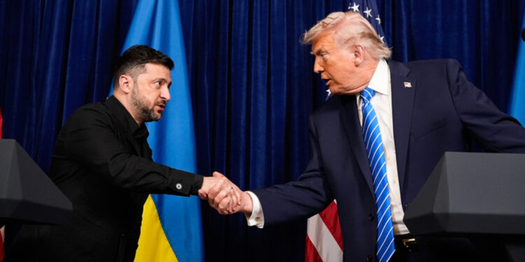 Ontmoetingen tussen Zelensky, Trump, Witkov en Poetin in Davos