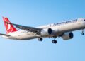 Turkish Airlines vlucht veilig geland in Barcelona met begeleiding van gevechtsvliegtuigen