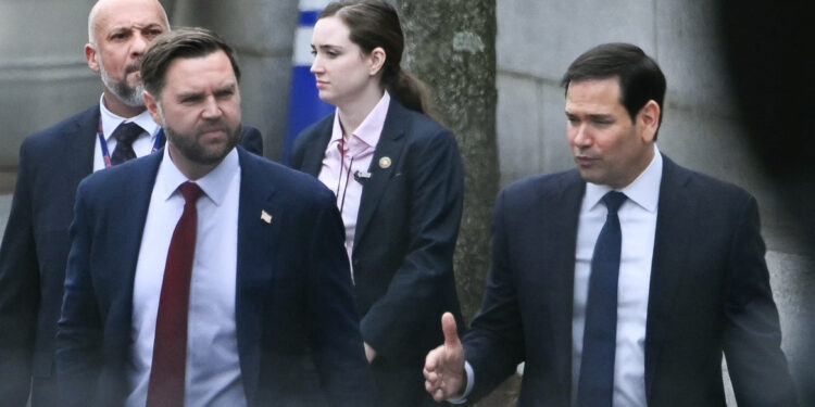 Deens-Groenlandse delegatie ontmoet Vance en Rubio zonder verklaringen