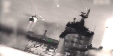 Russische tanker in beslag genomen en Britse jagers ingezet door Amerikaanse troepen