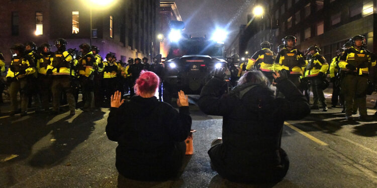 29 arrestaties bij protestbijeenkomst in Minneapolis