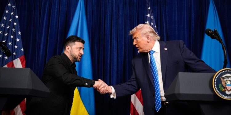 Trump en Zelensky ontmoeten elkaar in Davos