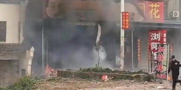 Doden bij explosie in Chinese vuurwerkwinkel