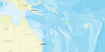 Krachtige aardbeving met kracht van 6,4 treft Vanuatu