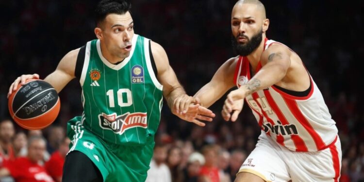 De finale van de basketbalbeker: Olympiakos – Panathinaikos live op tv