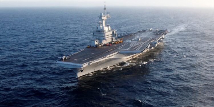 Fitness-app onthult locatie vliegdekschip Charles de Gaulle