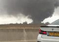 Iraanse aanval zet Israëlische industriële zone in brand