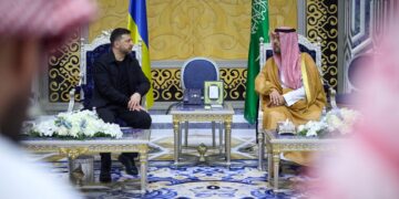 Samenwerking Zelensky en bin Salman op defensiegebied