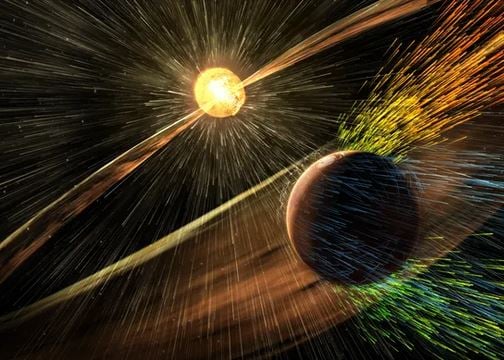 Europese satellieten ontdekken ‘superstorm’ van zonne-energie op Mars