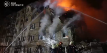 Vier doden en tien gewonden bij staking in flatgebouw in Charkov