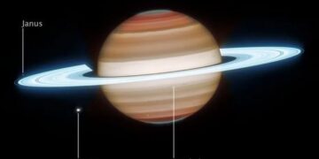 Samenwerking ruimtetelescopen levert meesterportret Saturnus op
