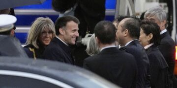 Trump’s geest overschaduwt Macron’s bezoek aan Japan