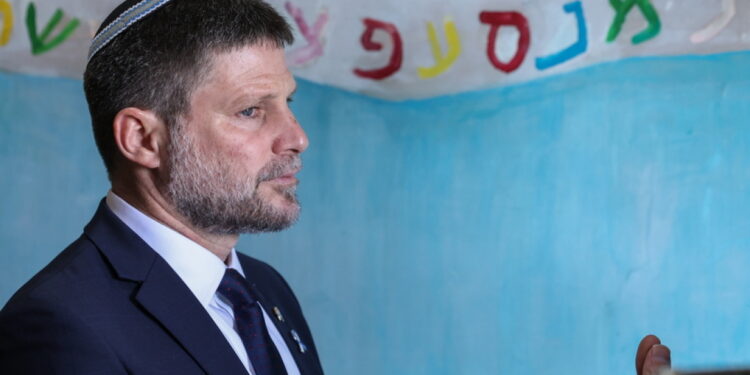 Extreemrechtse minister Smotrich wil Zuid-Libanon annexeren.