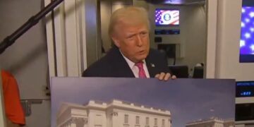 Plannen voor militair complex onder balzaal Witte Huis onthuld door Trump