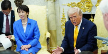 Trump maakt ongepaste grap over Pearl Harbor in bijzijn premier Takaichi