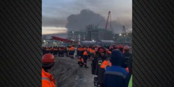 Brand in haven Ust-Luga onder controle na drone-aanval