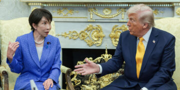 Trump weigert troepen naar Iran te sturen, rekent op hulp van Japan, niet NAVO.