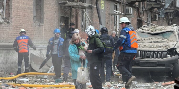 Russische aanval in Oekraïne: vier doden en tientallen gewonden