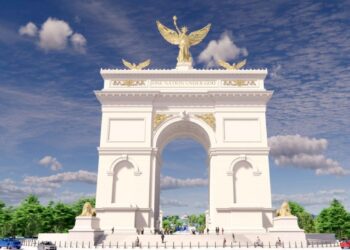 Trump’s plan voor gigantische boog in Washington onthuld