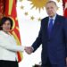 Ontmoeting Erdogan met president Noord-Macedonië in Istanbul