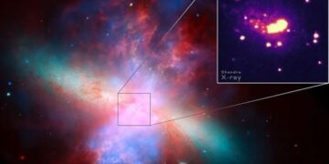 Sterrenstelsel produceert windsnelheden van 3 miljoen km/u