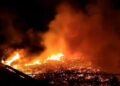 Grote brand verwoest dorp in Maleisië, 9.000 inwoners geëvacueerd.